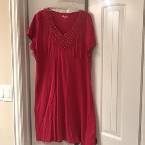 Cotton t-shirt dress